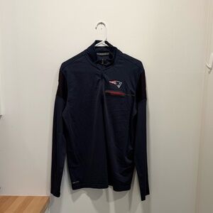 New England Patriots Men's 1/2 zip